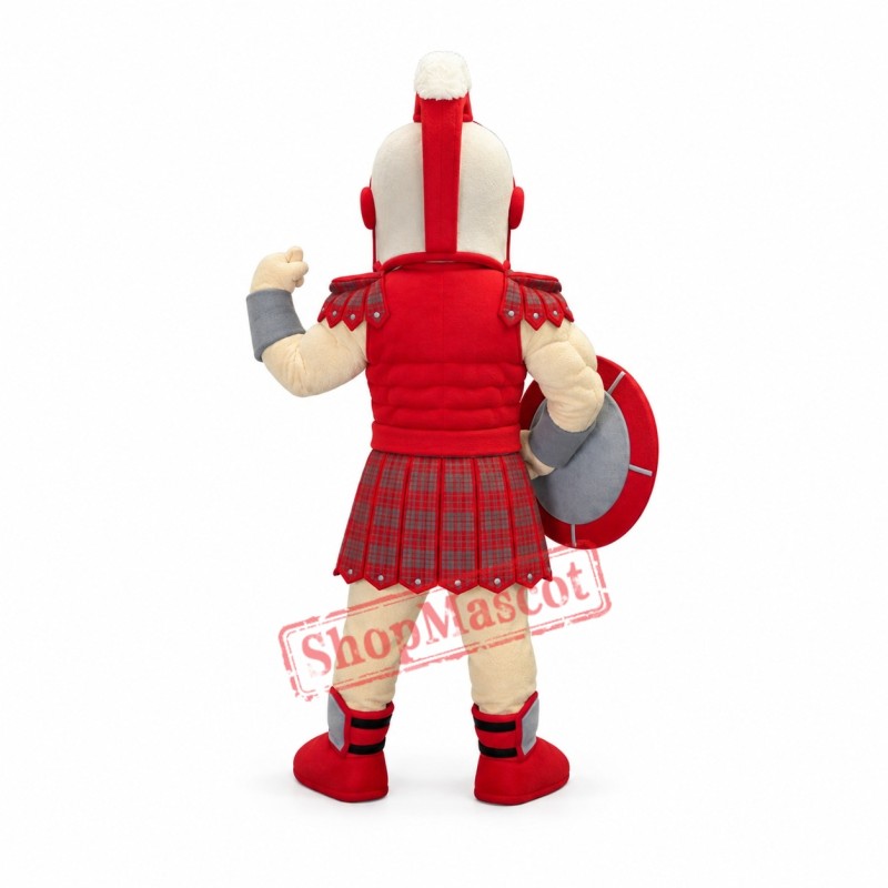 Red Lightweight Spartan Mascot Costume Red Lightweight Spartan Mascot Costume