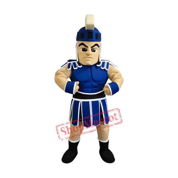 Blue Lightweight Spartan Mascot Costume