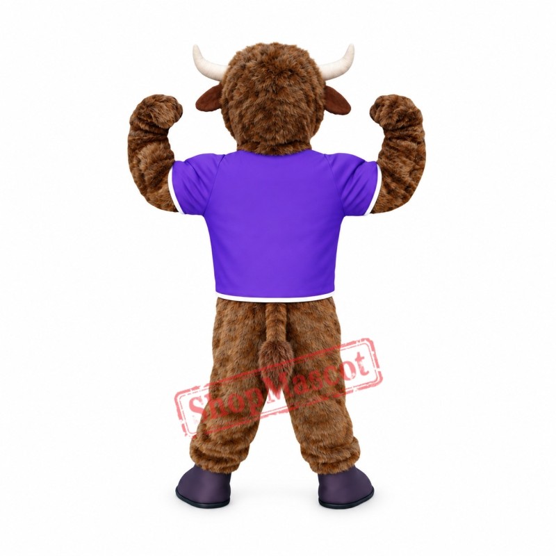 Power Lightweight Buffalo Mascot Costume