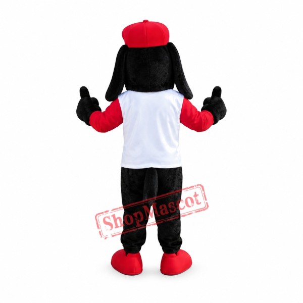 Sport Lightweight Black Dog Mascot Costume Sport Lightweight Black Dog Mascot Costume