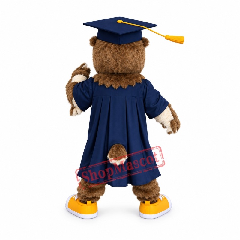 Supber University Owl Mascot Costume Supber University Owl Mascot Costume