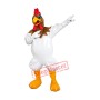 Supber White Chicken Mascot Costume