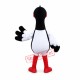 Superb Black Stork Mascot Costume