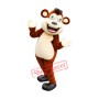 Happy Realistic Monkey Mascot Costume