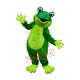 Friendly Realistic Frog Mascot Costume Friendly Realistic Frog Mascot Costume