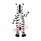 Friendly Realistic Zebra Mascot Costume Friendly Realistic Zebra Mascot Costume
