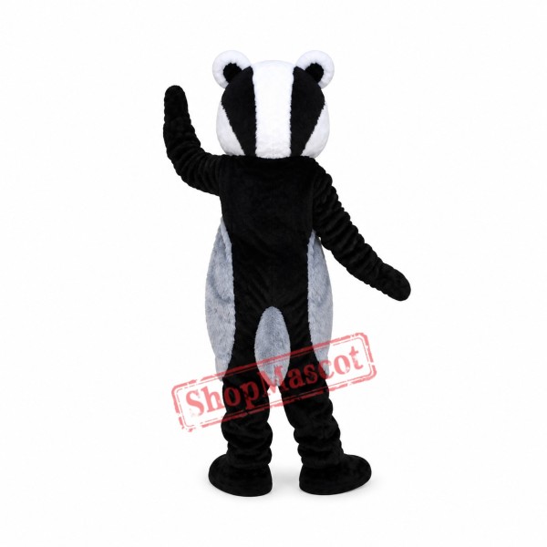 Friendly Realistic Badger Mascot Costume Friendly Realistic Badger Mascot Costume