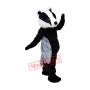 Friendly Realistic Badger Mascot Costume