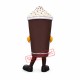 Chocolate Drinking Cup Mascot Costume