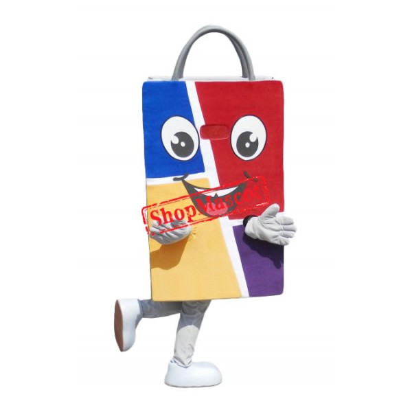 Colorful Bag Mascot Costume