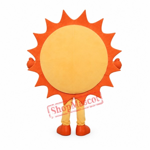 Lovely Realistic Sun Mascot Costume