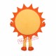 Lovely Realistic Sun Mascot Costume Lovely Realistic Sun Mascot Costume
