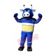 Sport Blue Bull Mascot Costume