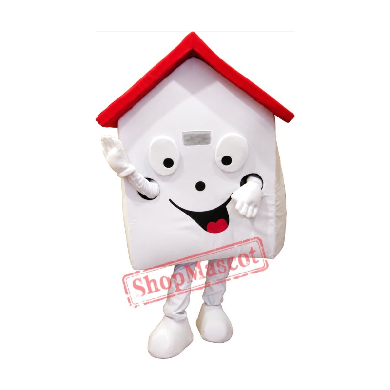 Happy White House Mascot Costume Happy White House Mascot Costume