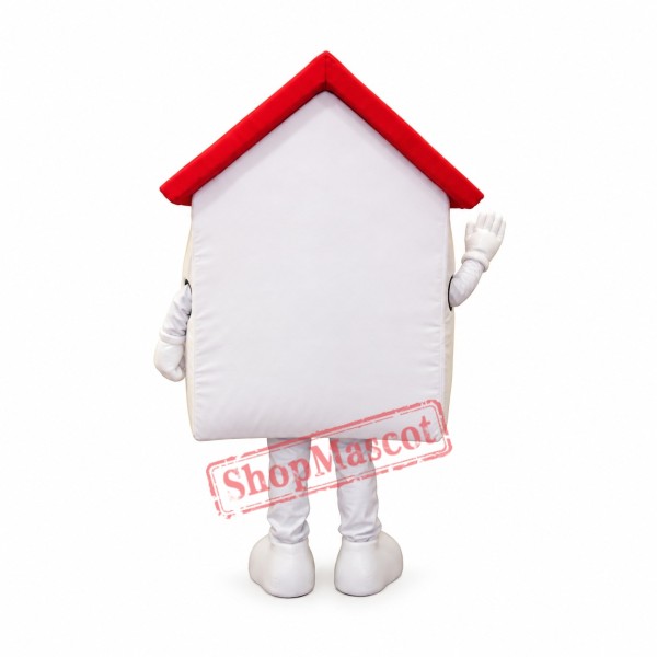 Happy White House Mascot Costume Happy White House Mascot Costume