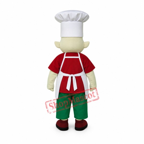 Superb Lightiweght Chef Mascot Costume