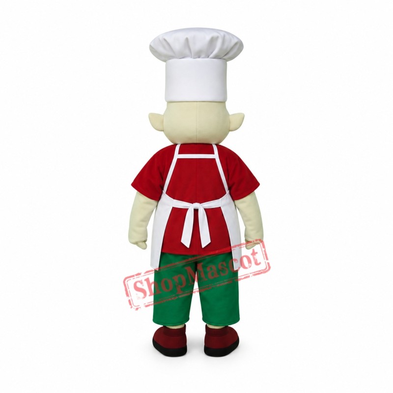 Superb Lightiweght Chef Mascot Costume Superb Lightiweght Chef Mascot Costume