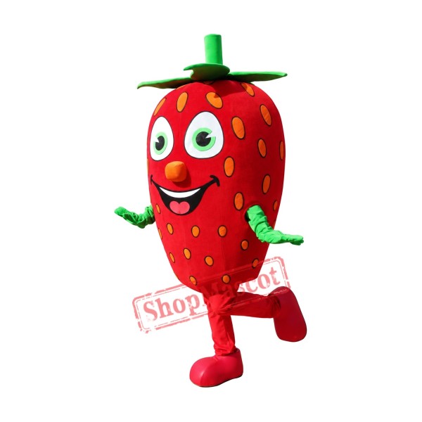 Supber Lightweight Strawberry Mascot Costume
