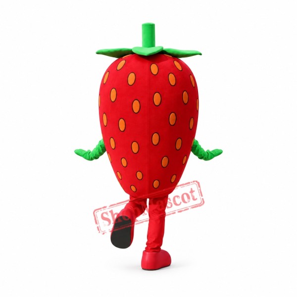 Supber Lightweight Strawberry Mascot Costume