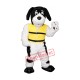 Lovely White & Black Dog Mascot Costume Lovely White & Black Dog Mascot Costume