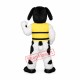 Lovely White & Black Dog Mascot Costume Lovely White & Black Dog Mascot Costume