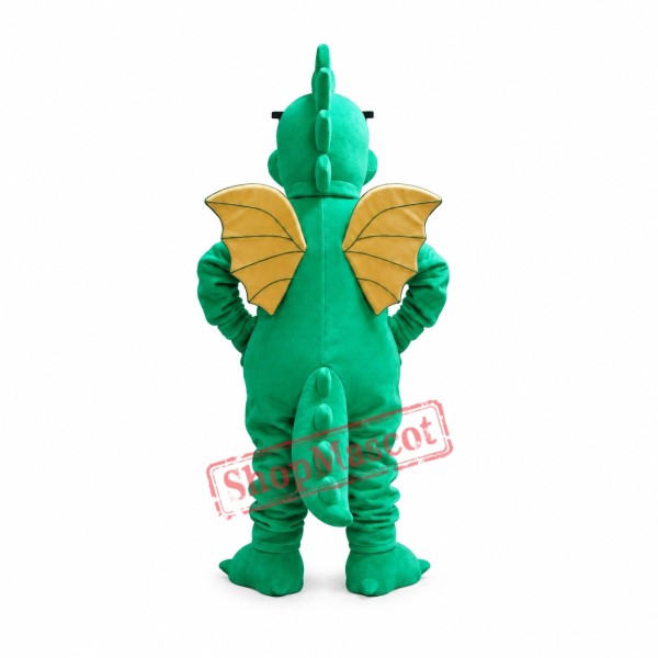 Lovely Green Dragon Mascot Costume Lovely Green Dragon Mascot Costume
