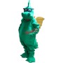 Lovely Green Dragon Mascot Costume