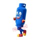 Blue Gas Tank Mascot Costume Blue Gas Tank Mascot Costume