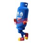 Blue Gas Tank Mascot Costume