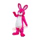 Pink & White Rabiit Mascot Costume Pink & White Rabiit Mascot Costume