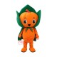 Friendly Pumpkin Boy Mascot Costume Friendly Pumpkin Boy Mascot Costume