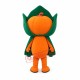 Friendly Pumpkin Boy Mascot Costume Friendly Pumpkin Boy Mascot Costume