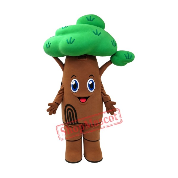 Friendly Lightweight Tree Mascot Costume