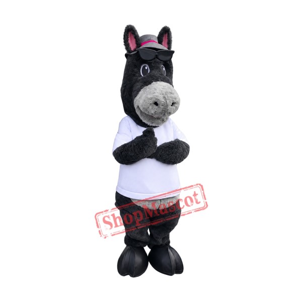 Superb Lightweight Donkey Mascot Costume