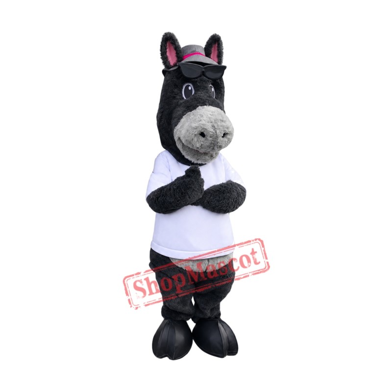 Superb Lightweight Donkey Mascot Costume Superb Lightweight Donkey Mascot Costume
