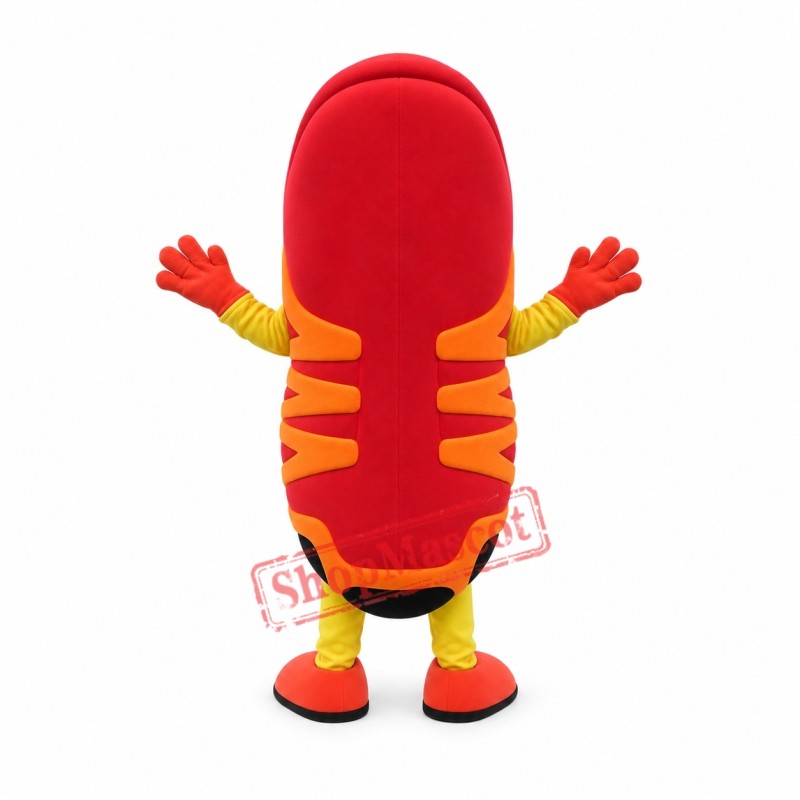 Happy Lightweight Shoes Mascot Costume Happy Lightweight Shoes Mascot Costume