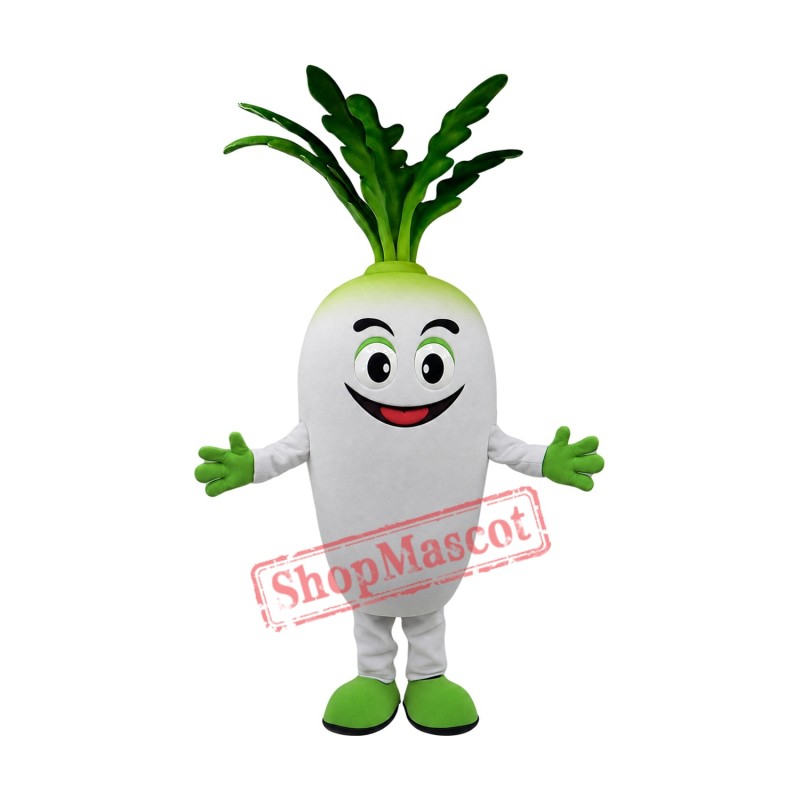 Happy Lightweight Radish Mascot Costume