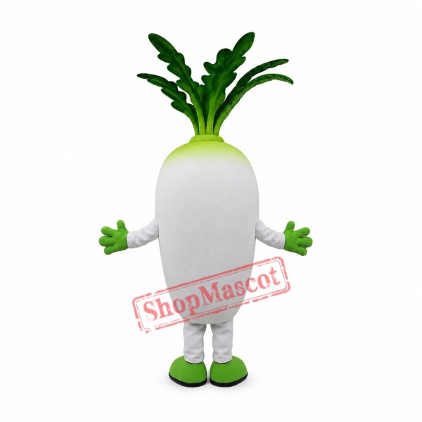 Happy Lightweight Radish Mascot Costume