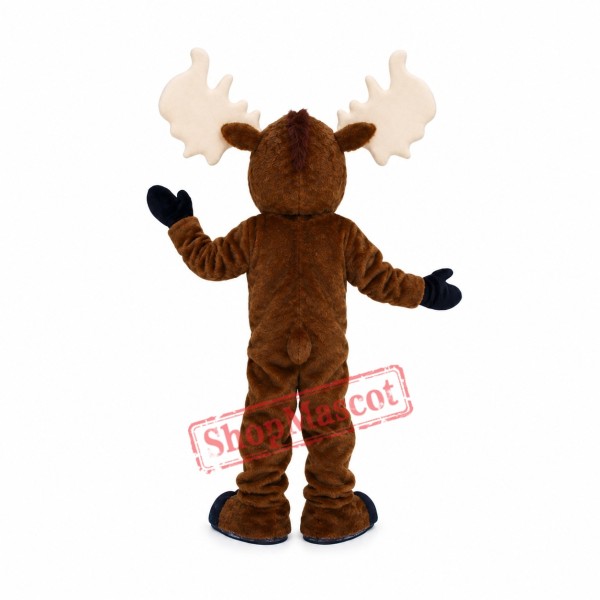 Power Lightweight Moose Mascot Costume Power Lightweight Moose Mascot Costume