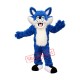 Blue Lightweight Wolf Mascot Costume Blue Lightweight Wolf Mascot Costume