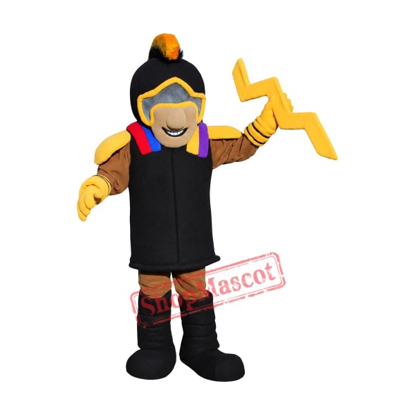 Lightning Lightweight Warrior Mascot Costume Lightning Lightweight Warrior Mascot Costume