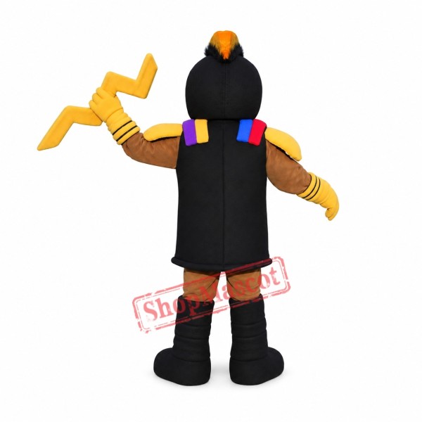 Lightning Lightweight Warrior Mascot Costume Lightning Lightweight Warrior Mascot Costume