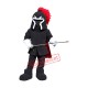 Black & Red Lightweight Warrior Mascot Costume Black & Red Lightweight Warrior Mascot Costume
