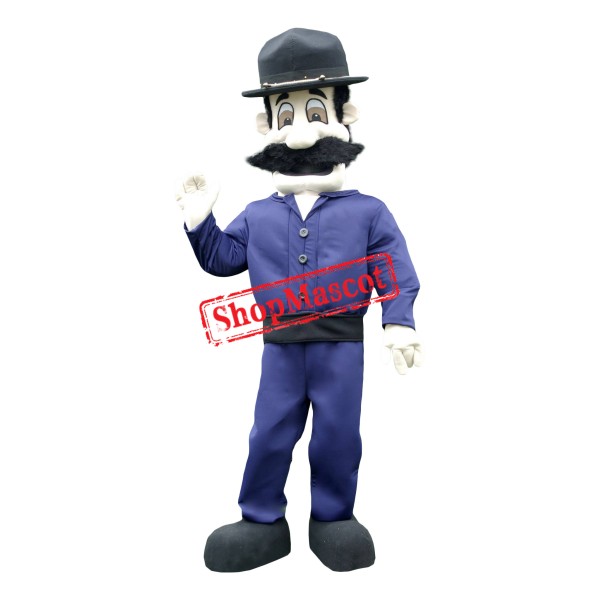 Friendly Lightweight Sheriff Mascot Costume