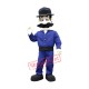Friendly Lightweight Sheriff Mascot Costume Friendly Lightweight Sheriff Mascot Costume