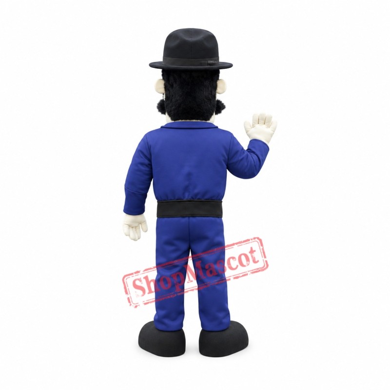 Friendly Lightweight Sheriff Mascot Costume Friendly Lightweight Sheriff Mascot Costume