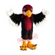 Red & Black Eagle Mascot Costume Red & Black Eagle Mascot Costume