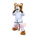 Kung Fu Leopard Mascot Costume Kung Fu Leopard Mascot Costume