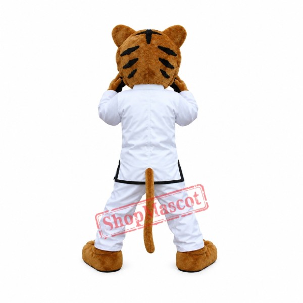 Kung Fu Leopard Mascot Costume Kung Fu Leopard Mascot Costume