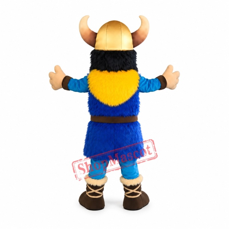 Friendly Realistic Viking Mascot Costume Friendly Realistic Viking Mascot Costume